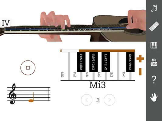 3D Guitar Fingering Chart - Ho android App screenshot 1